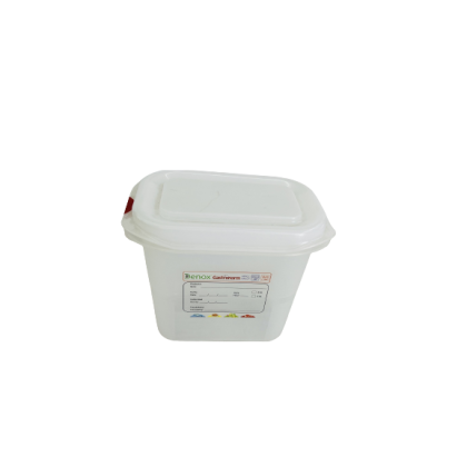 alfa-1608-16Sjux-0.png ΔΟΧΕΙΟ ΤΡΟΦΙΜΩΝ PP GN 1/9-15 HCM ΜΕ ΚΑΠΑΚΙ