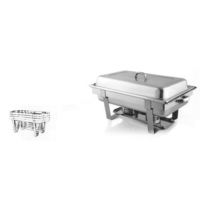 alfa-1871-3U69lZ-0 ΜΠΕΝ MΑΡΙ INOX GN 1/1 ΣΤΟΙΒΑΖΟΜΕΝΟ ΜΕ ΥΠΟΔΟΧΕΣ ΣΤΗΡΙΞΗΣ ΓΙΑ ΤΟ ΚΑΠΑΚΙ