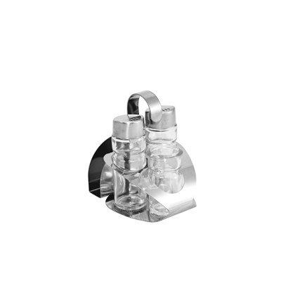 alfa-2149-2xmMxe-0 ΣΕΤ ΑΛΑΤΟΠΙΠΕΡΟ 4 ΘΕΣΕΩΝ ΙΝΟΧ ΜΕ ΠΕΤΣΕΤΟΘΗΚΗ ΚΑΙ ΘΗΚΗ ΟΔΟΝΤΟΓΛΥΦΙΔΑΣ