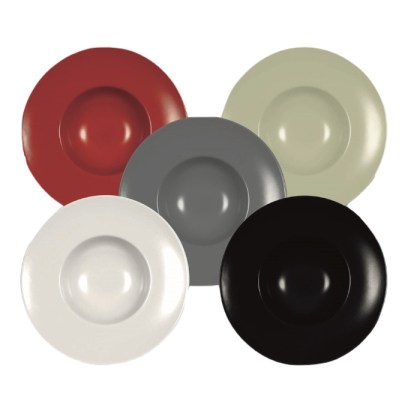 alfa-3622-1rccTR-1 ΠΙΑΤΟ ΣΤΡΟΓΓΥΛΟ ΣΠΑΓΓΕΤΙ ΑΣΠΡΟ Ø25 CM 6 ΤΕΜΑΧΙΑ