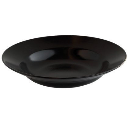 alfa-586-2JSQu9-0 ΠΙΑΤΟ ΣΤΡΟΓΓΥΛΟ ΣΠΑΓΓΕΤΙ ΜΑΥΡΟ Ø29 CM 6 ΤΕΜΑΧΙΑ