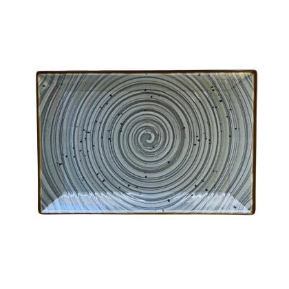 alfa-7970-3TxEZO-0.png ΠΙΑΤΕΛΑ ΠΑΡ/ΜΗ SPIRA ΓΚΡΙ 25X15 CM 24 TEMAXIA